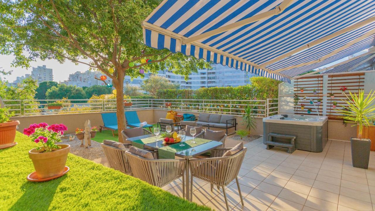 New Delux Green Garden Apartment With Hotube **** Split Extérieur photo